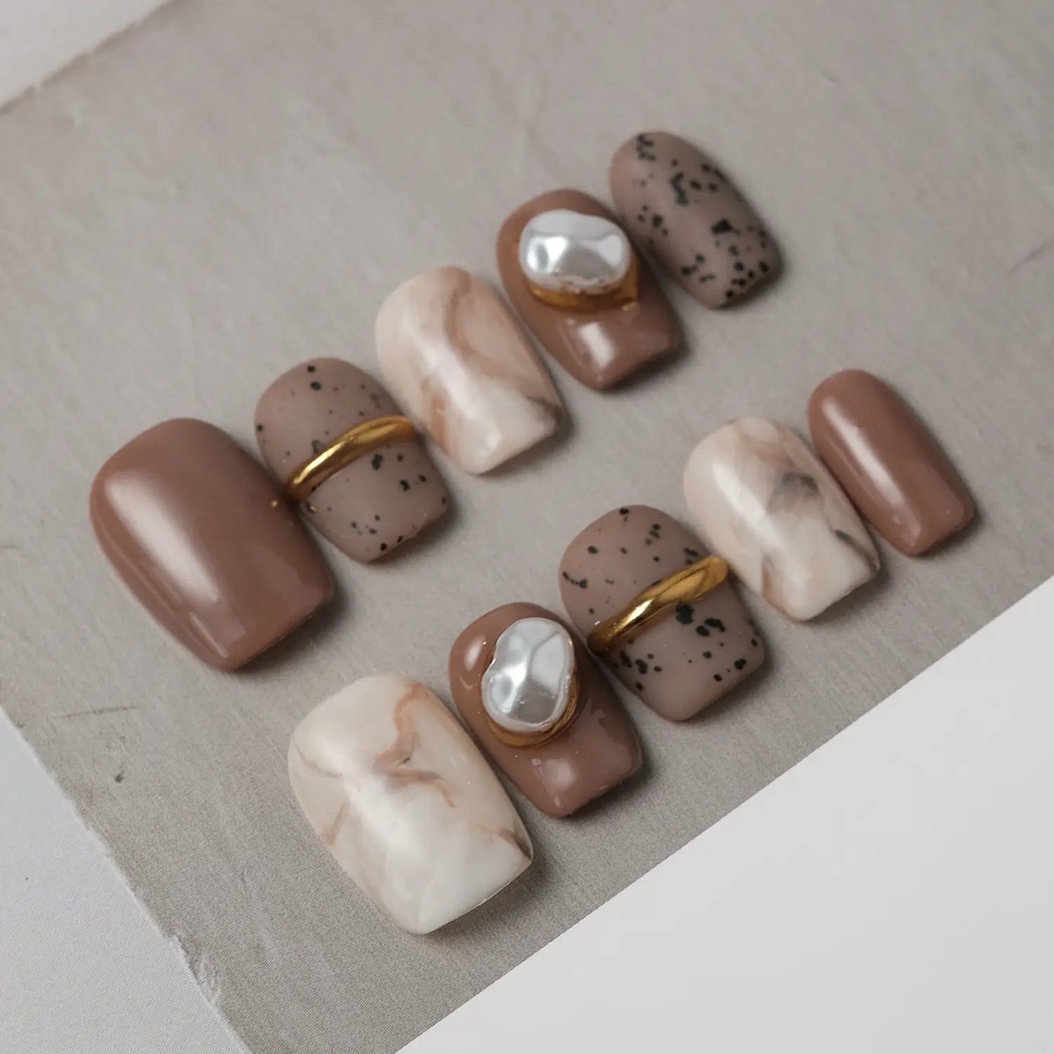 Autumn Winter Visual Idea Autumn Winter Visual Idea β Short Winter Acrylic Nails
