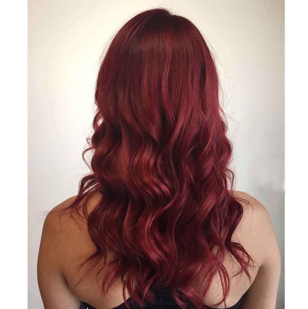 Mahogany Base With Subtle Red Undertones Visual Idea — Mahogany Hair Color