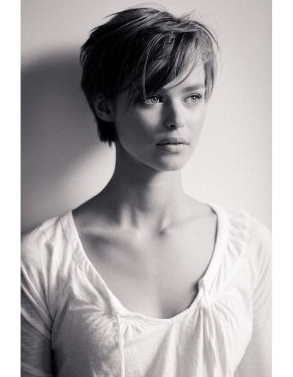 Ear Smooth Dark Brown Pixie Layers Ear Smooth Dark Brown Pixie Layers β Winter Pixie Haircuts