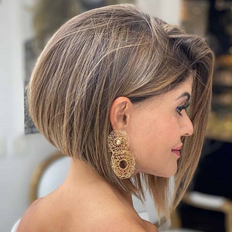 Dark Blonde With Subtle Highlights Visual Idea — Winter Haircuts for Women Over 40