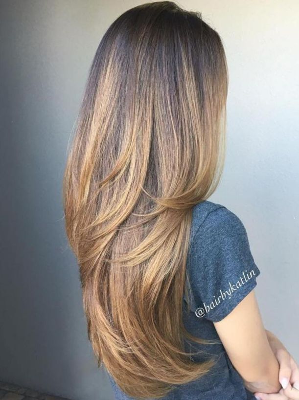 Dark Brown With Blonde Highlights Visual Idea Dark Brown With Blonde Highlights Visual Idea β Cute Winter Hairstyles