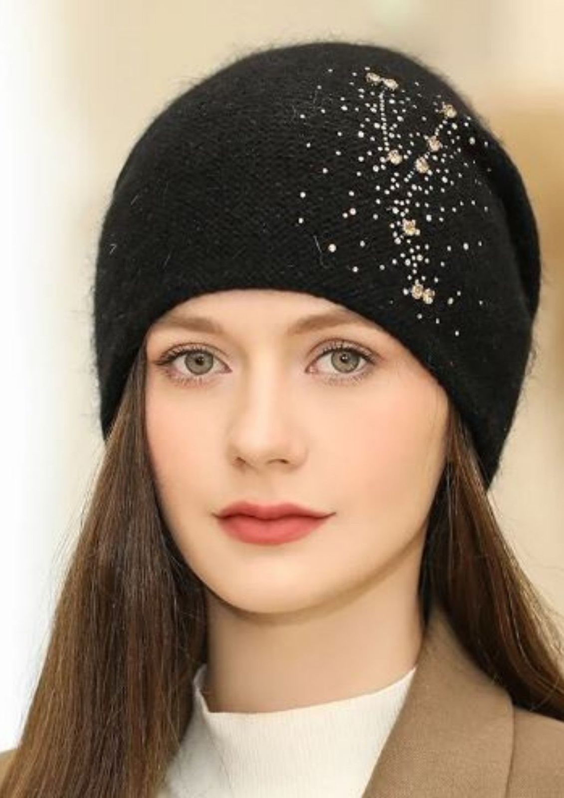 Long Bob Visual Idea Long Bob Visual Idea β Winter Hat Hairstyles