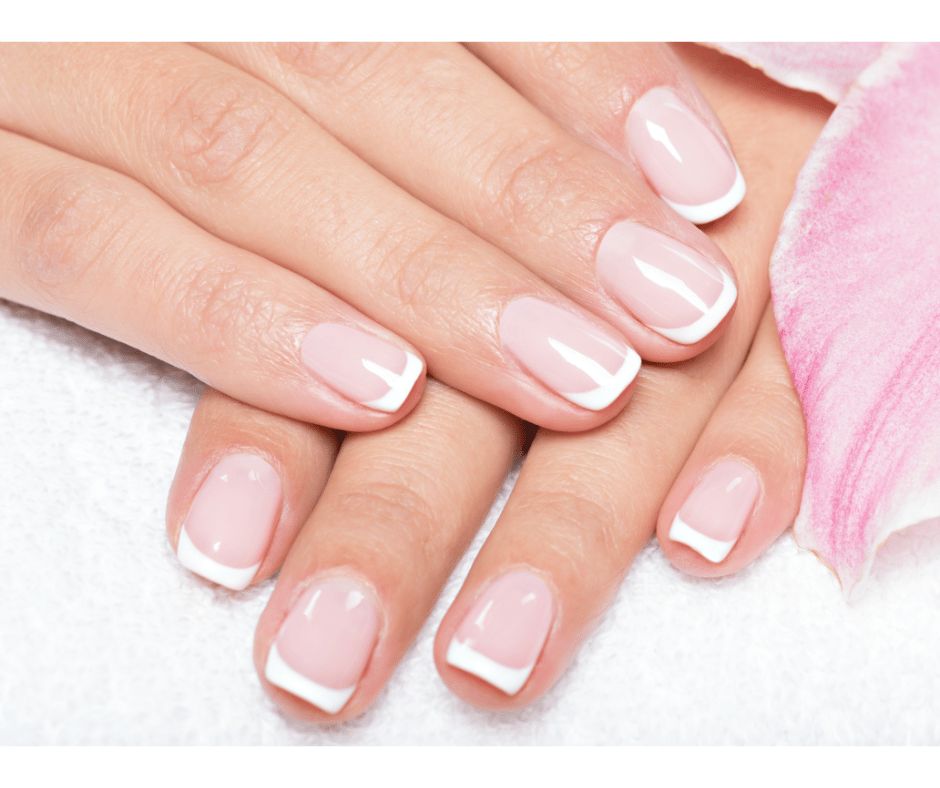Visual Idea Visual Idea β New Years French Tip Nails 2027