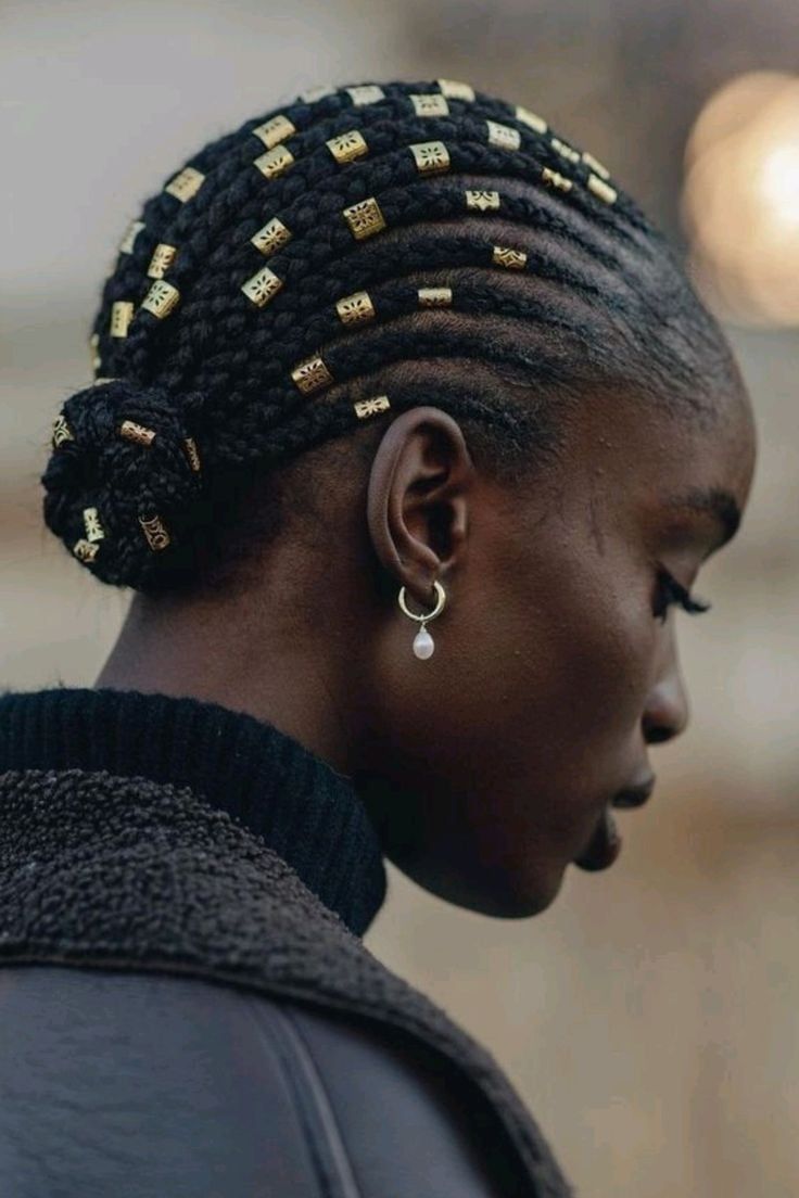 Visual Idea — Winter Hairstyles for Black Women