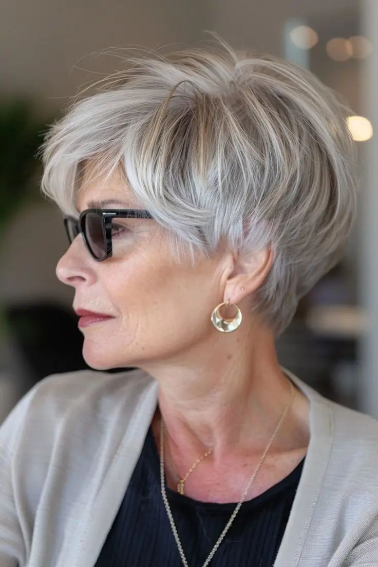 Short Pixie Visual Idea Short Pixie Visual Idea β Winter Hairstyles for Women Over 60