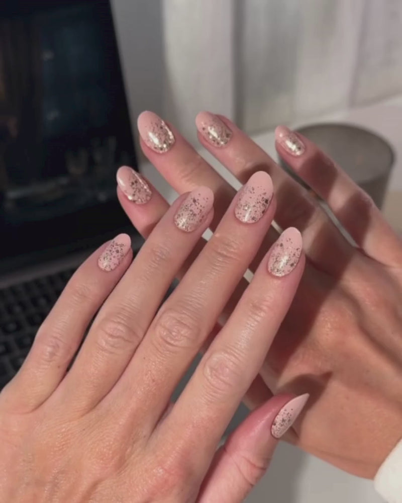 Glitter On Tips And Full Nail Visual Idea Glitter On Tips And Full Nail Visual Idea β Winter Glitter Nails