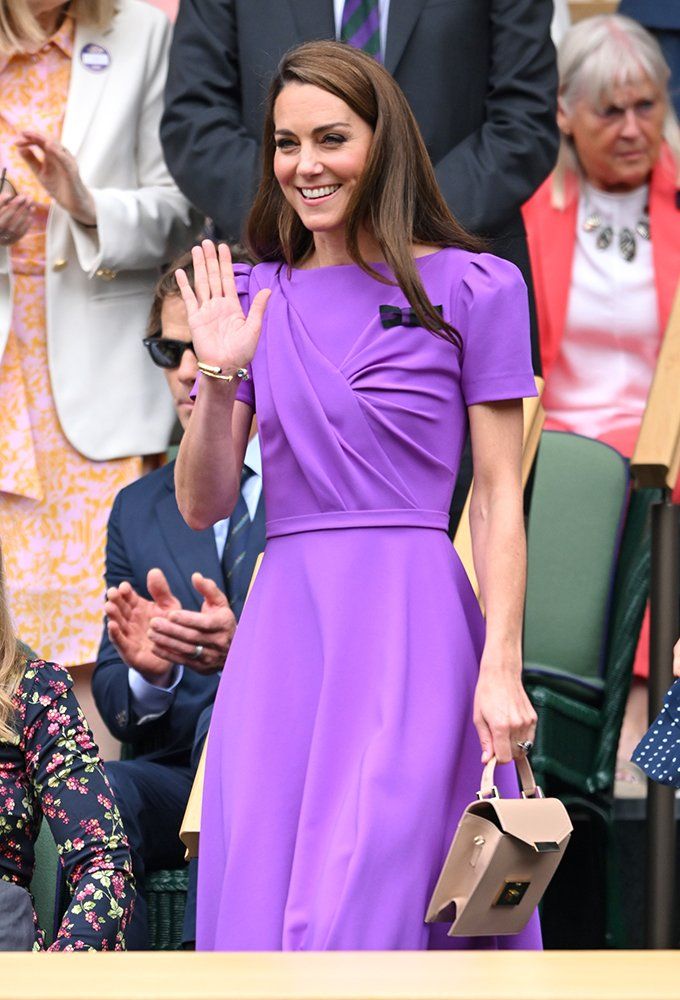 Royal Purple Crepe Dress for Daytime Events — Royal Purple Outfits
