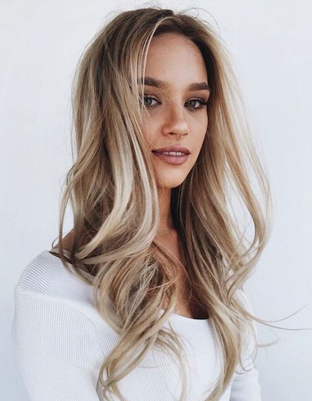 Collarbone Ash Blonde With Darker Blonde Lowlights — Lowlights for Blonde Hair