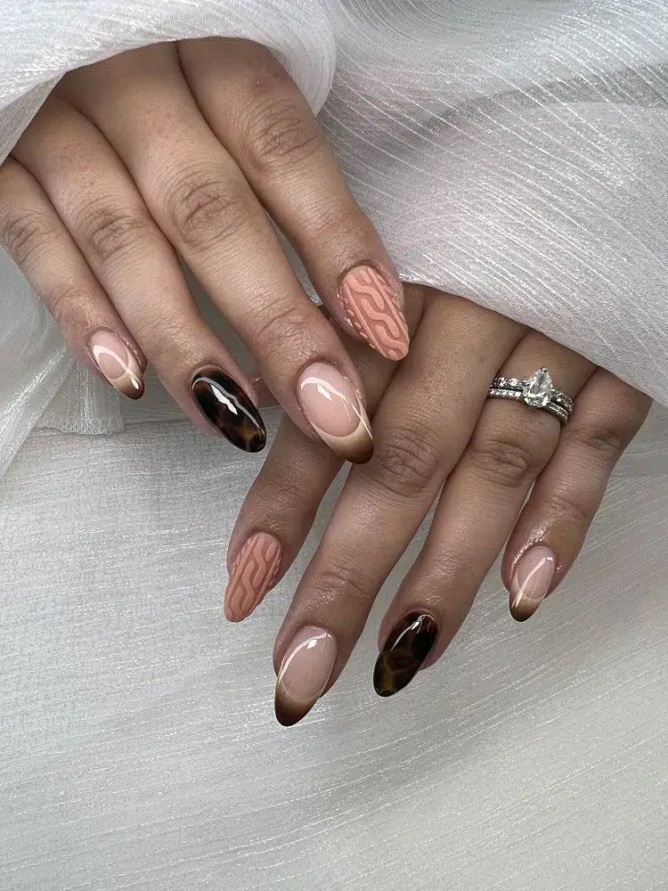 Winter Visual Idea — Winter Nail Colors