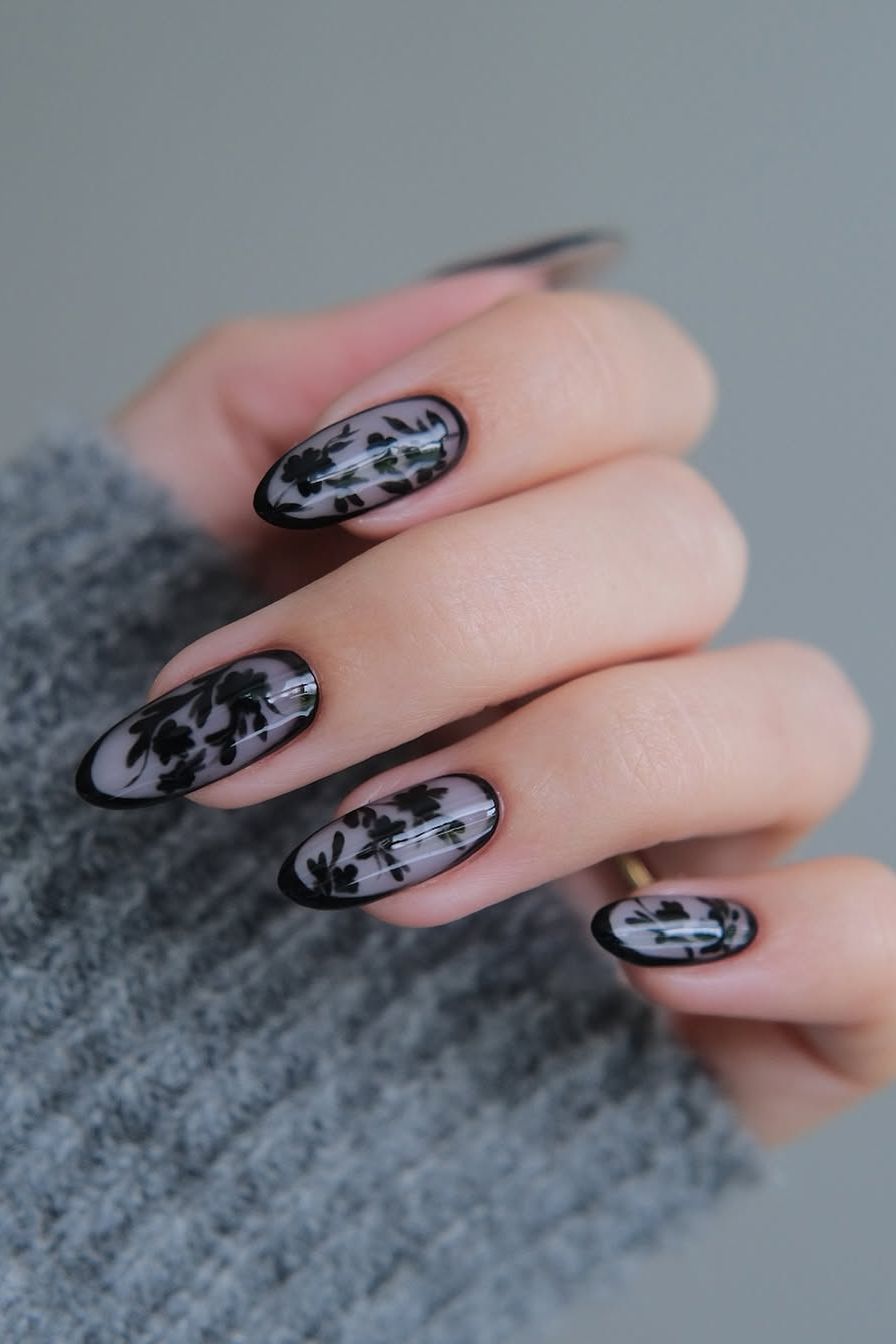 Clean Cuticle Work Even Application Visual Idea — Natural Winter Nails