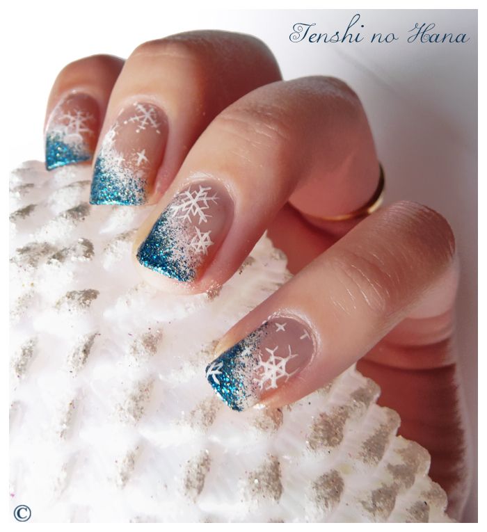 Winter Visual Idea Winter Visual Idea β Winter Acrylic Nails