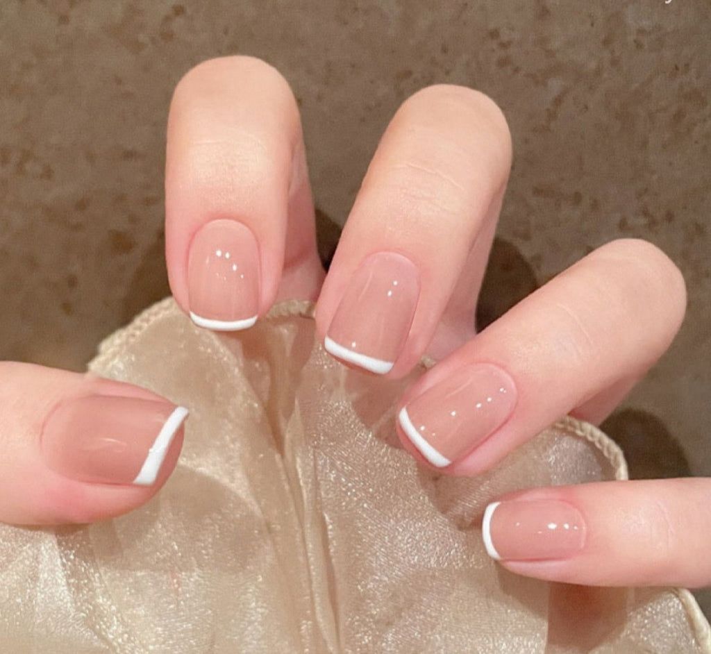 Any Visual Idea — Short Winter Square Nails