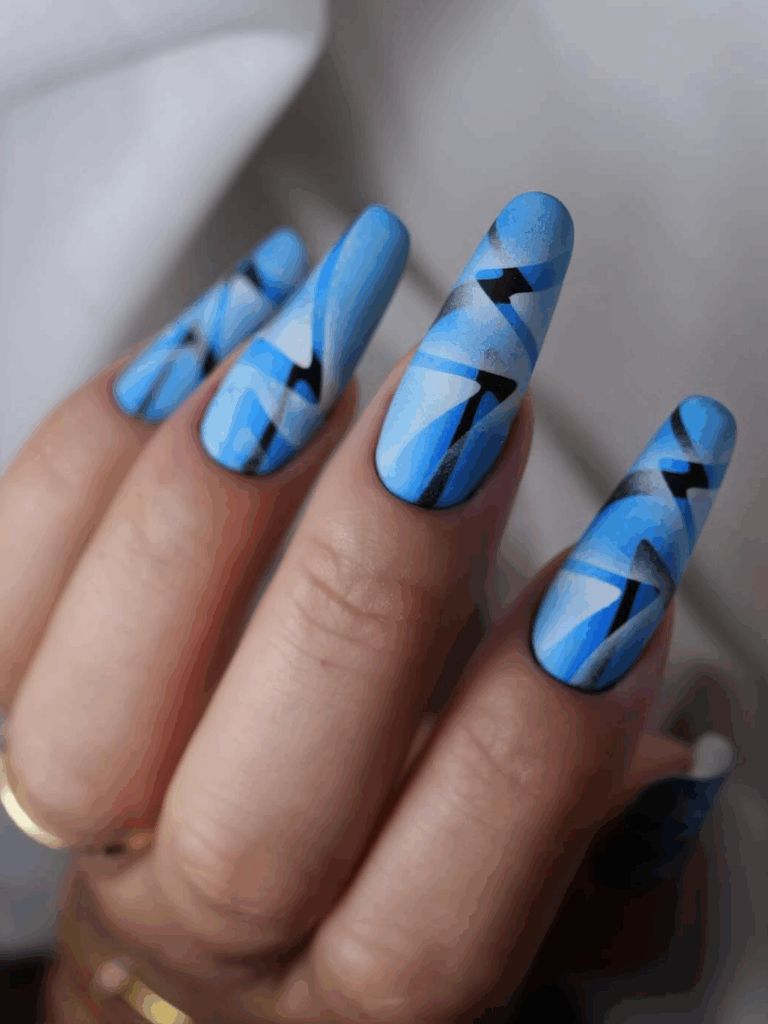 Matte Visual Idea Matte Visual Idea β Winter Nails for School