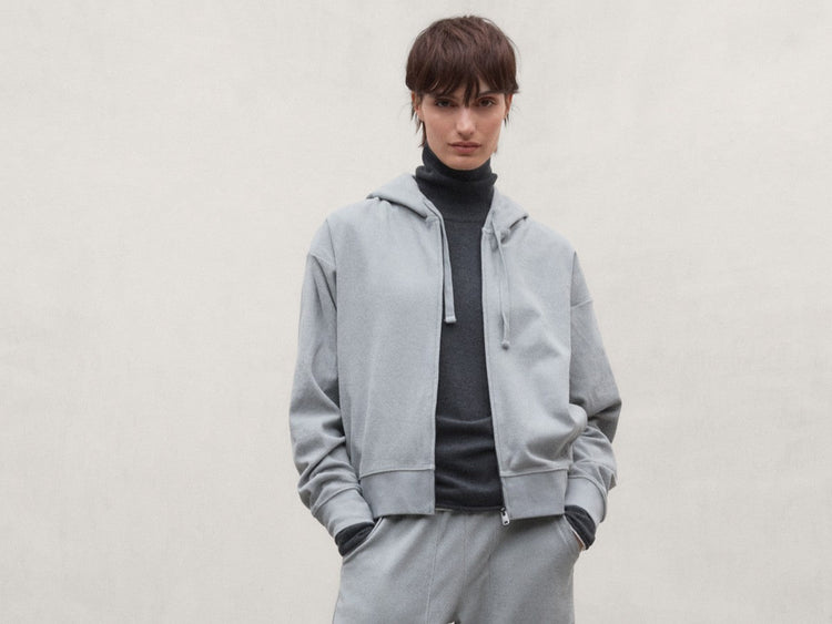 Cozy Grey Fleece Athleisure Set Cozy Grey Fleece Athleisure Set β Winter Athleisure Outfits