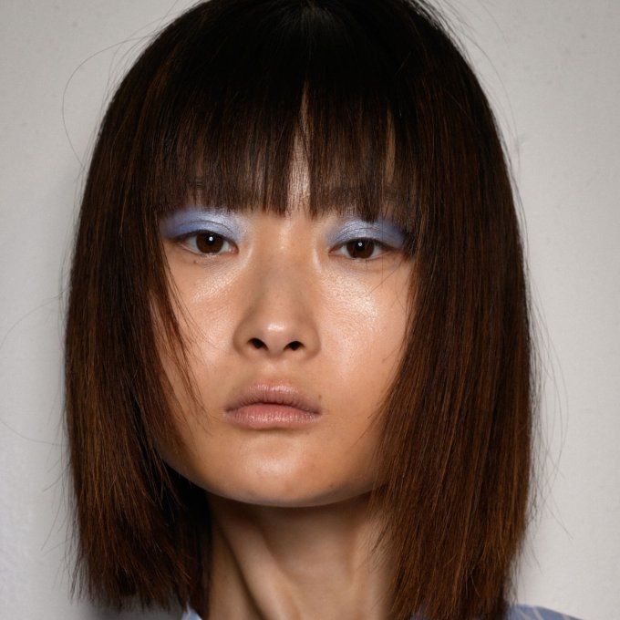 Blunt Bob With Blunt Bangs — Winter Haircuts for Thin Hair
