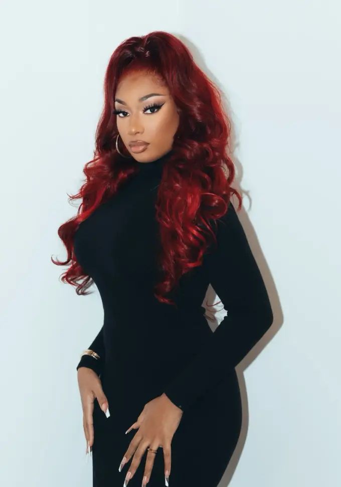 Long Layers With Voluminous Blowout — Cherry Cola Hair Color
