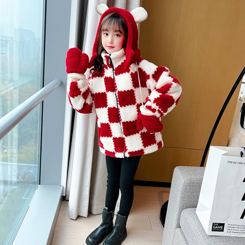 Playful Teddy Fleece Coat for Casual Winter Days Playful Teddy Fleece Coat for Casual Winter Days β Winter Outfits for Kids