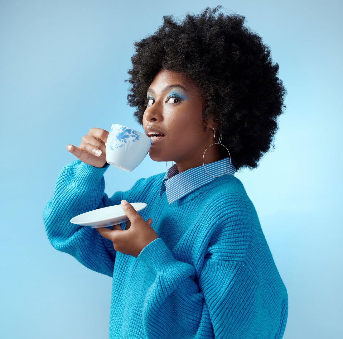 Voluminous Mid-Back Afro — Winter Hairstyles for Curly Hair
