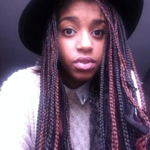 Black And Brown Visual Idea — Winter Braided Hairstyles