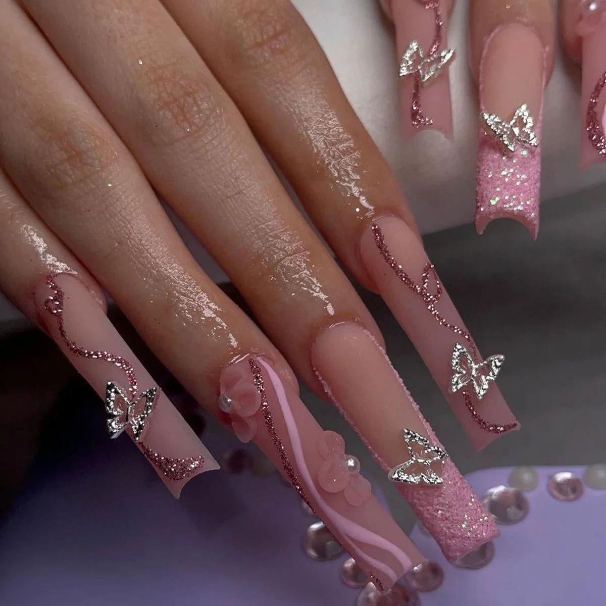Visual Idea Visual Idea β Baddie Winter Nails