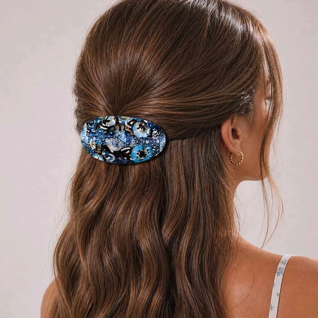 Dark Brown Visual Idea — Winter Half Up Half Down Hairstyles