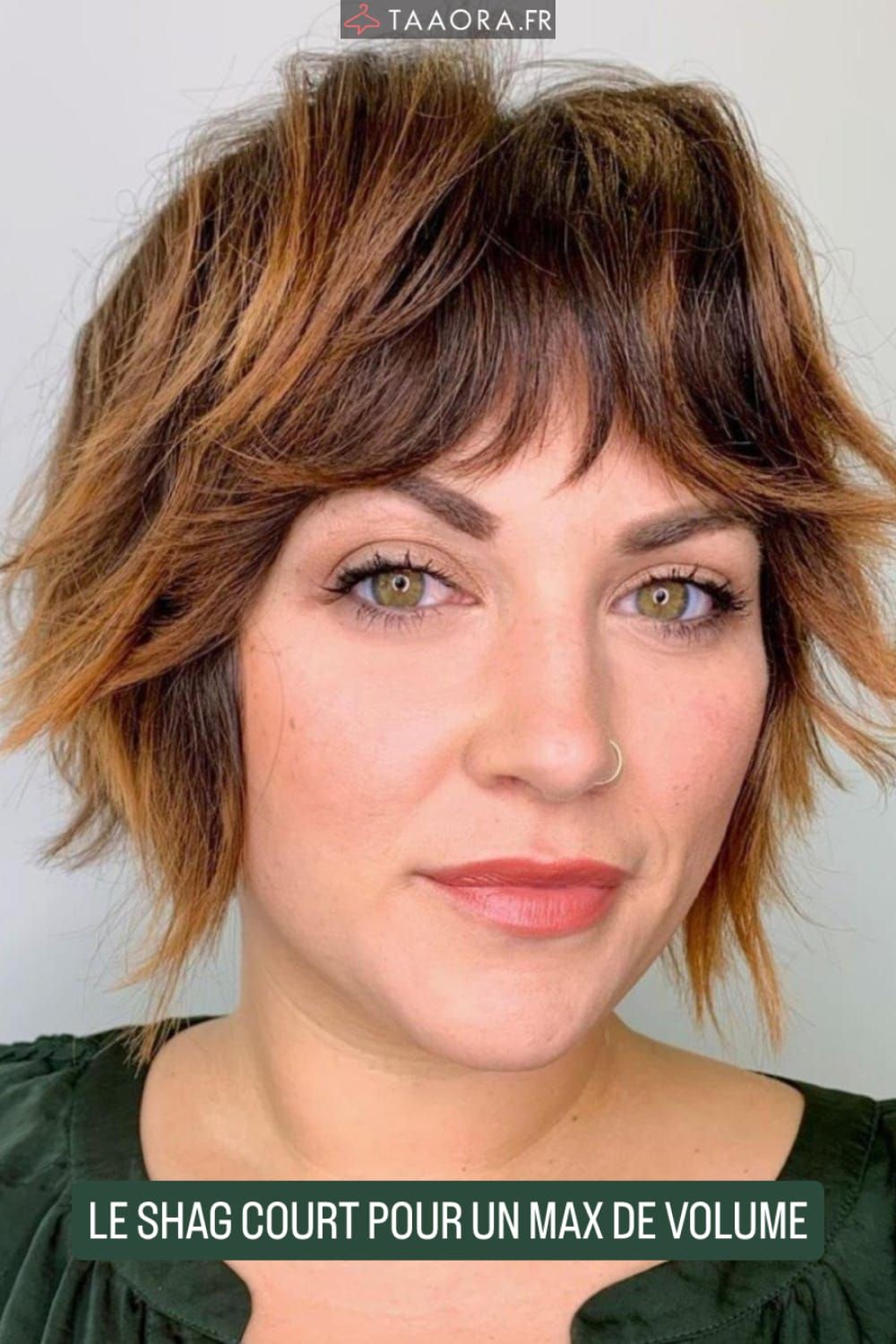 Chin Length Dark Blonde Shag With Copper Chin Length Dark Blonde Shag With Copper β Winter Shag Haircuts
