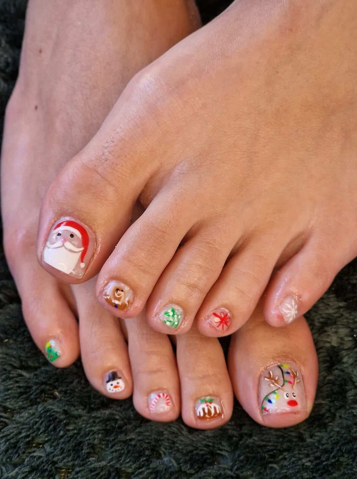 Whimsical Christmas Character Collage Pedicure Whimsical Christmas Character Collage Pedicure β Christmas Pedicure 2026