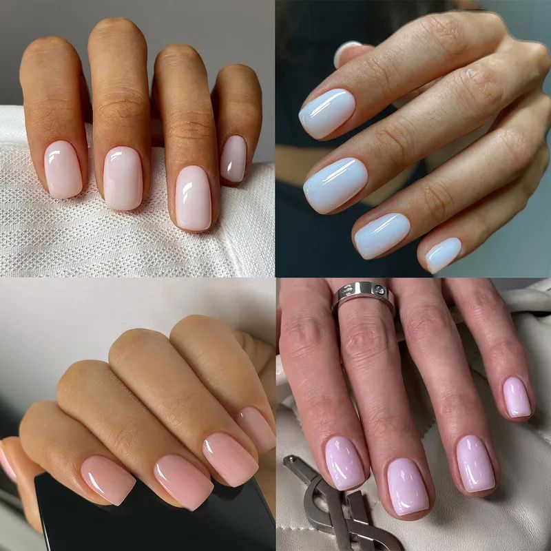 Visual Idea β Short Simple Short Winter Nails
