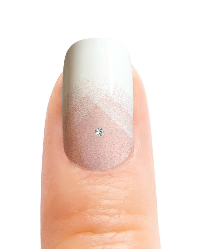 Winter Holiday Visual Idea Winter Holiday Visual Idea β Winter Rhinestone Nails
