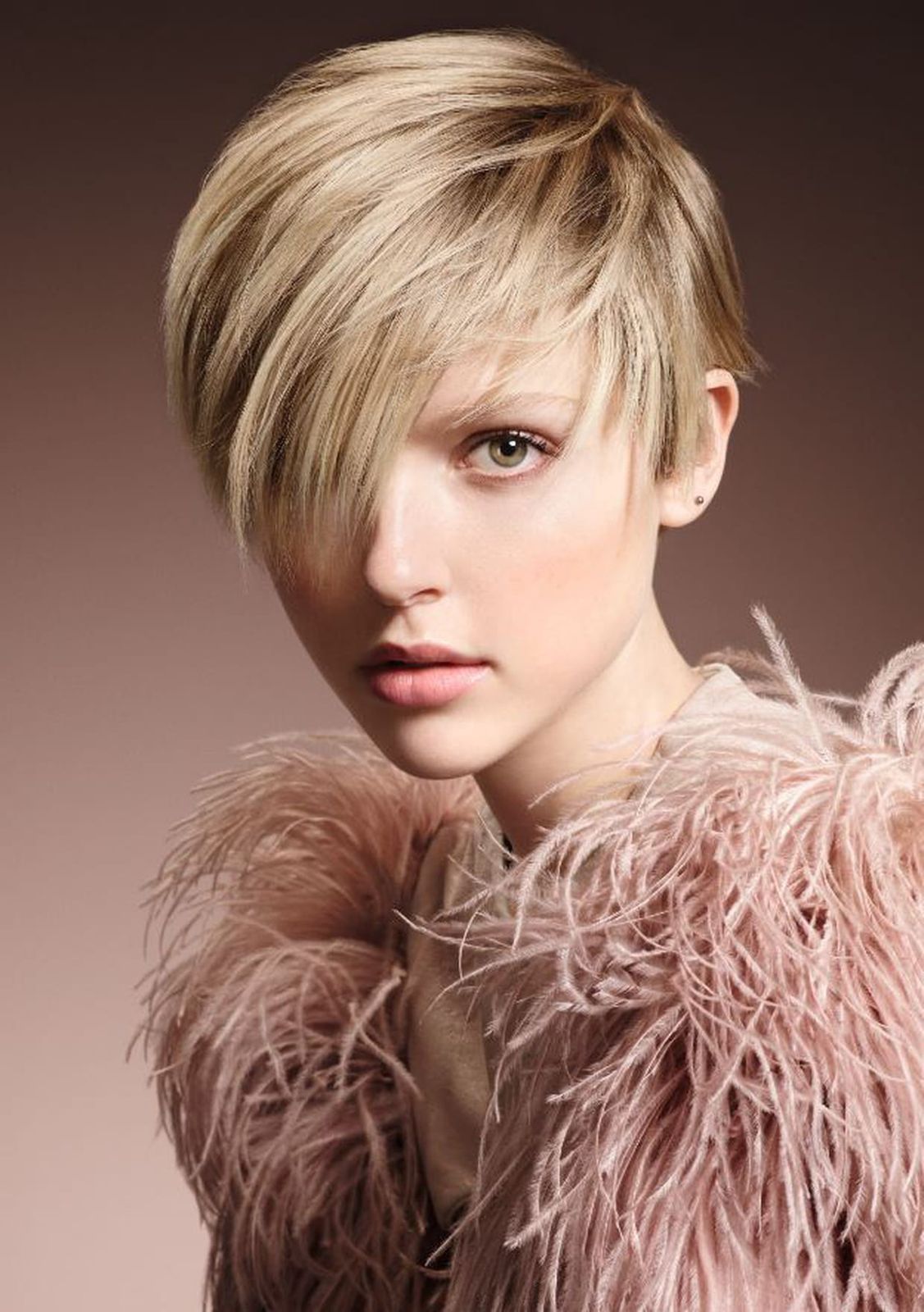 Sharp Blunt Bob With Full Bangs — Winter Hair Colors for Short Hair