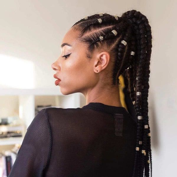 Side View Visual Idea Side View Visual Idea β Winter Braids for Black Women
