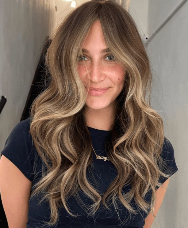 Fiery Red Chin Bob With Straight Fringe — Winter Haircuts for Oval Faces