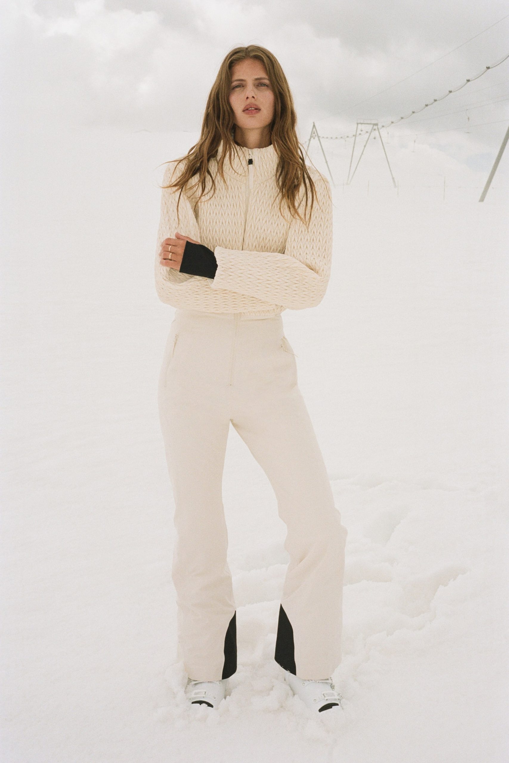 Combinaison de ski ThermoMove™ - Crème - FEMME | H&M FR