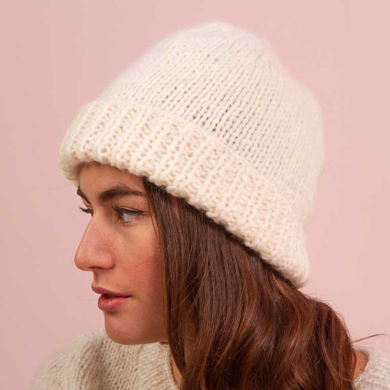Chunky Cream Beanie and Sweater Set Chunky Cream Beanie and Sweater Set β Beanie Outfits