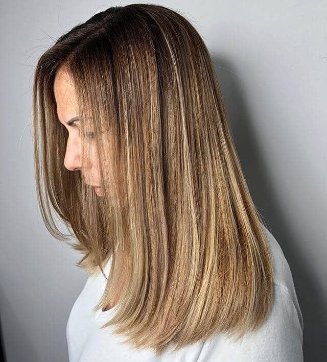 Dark Brown to Blonde Ombre Dark Brown to Blonde Ombre β Winter Highlights