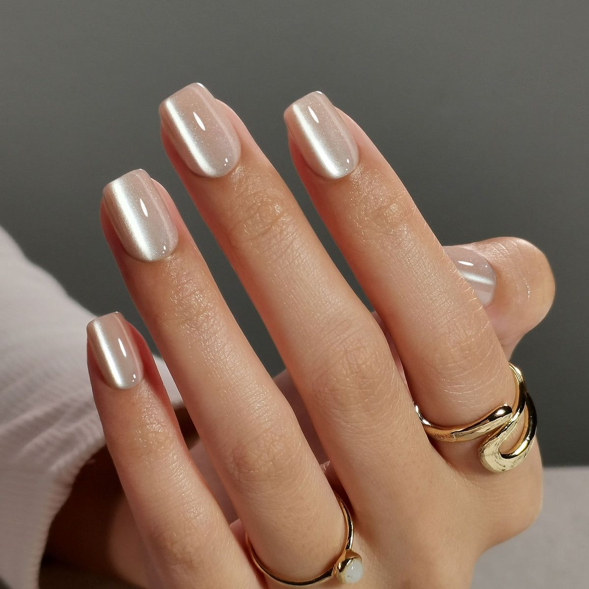 Les meilleurs faux ongles autocollants nude – Ongles SHANGMENG