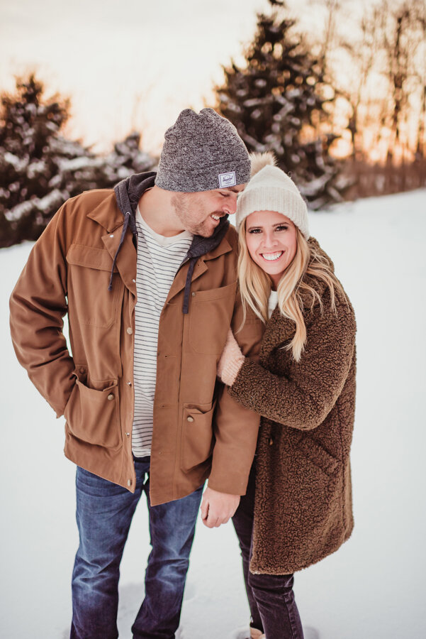 Layered Hoodie and Shirt for Casual Winter Photoshoot Vibes — Winter Photoshoot Outfits