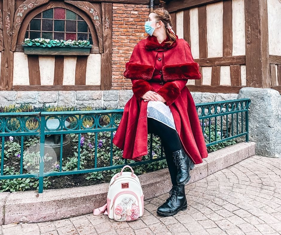 Black Combat Boots Outfit Idea — Disney Winter Outfits