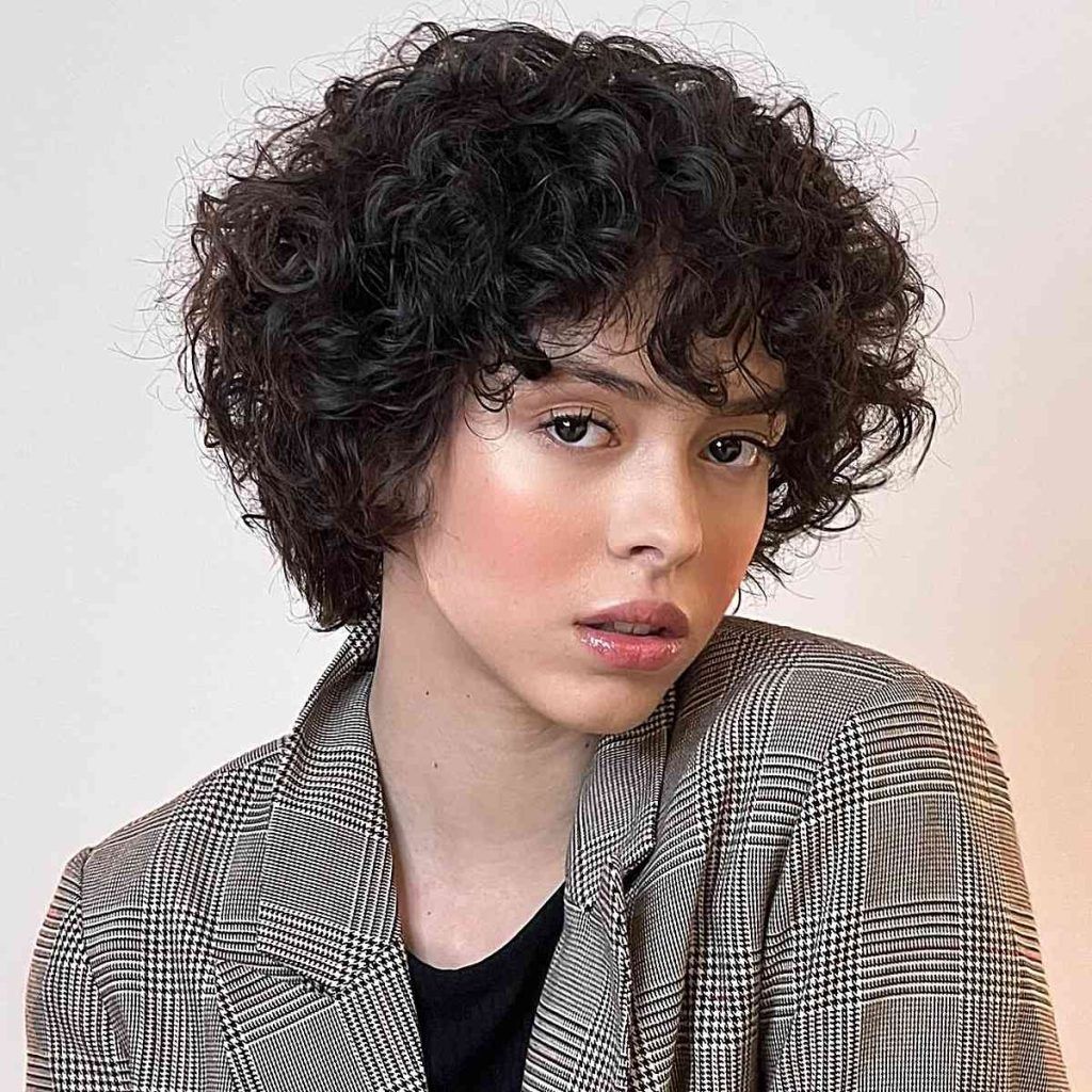 Visual Idea — Winter Hairstyles for Thick Hair
