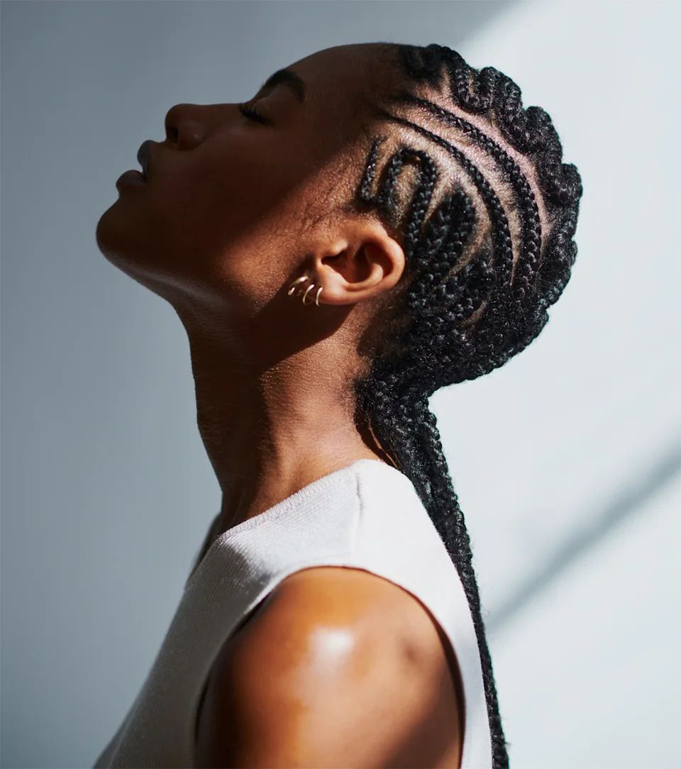 Long Visual Idea — Winter Braided Hairstyles