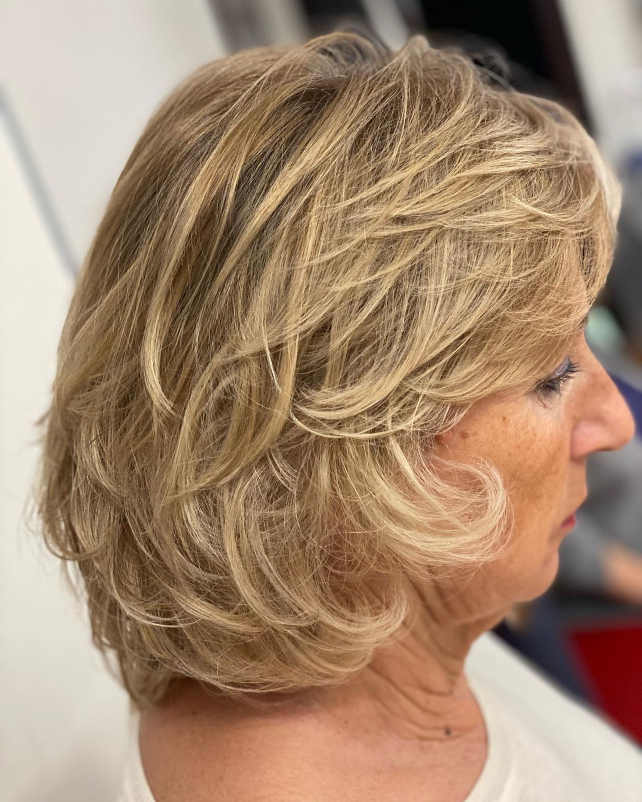 Visual Idea — Winter Hairstyles for Women Over 70
