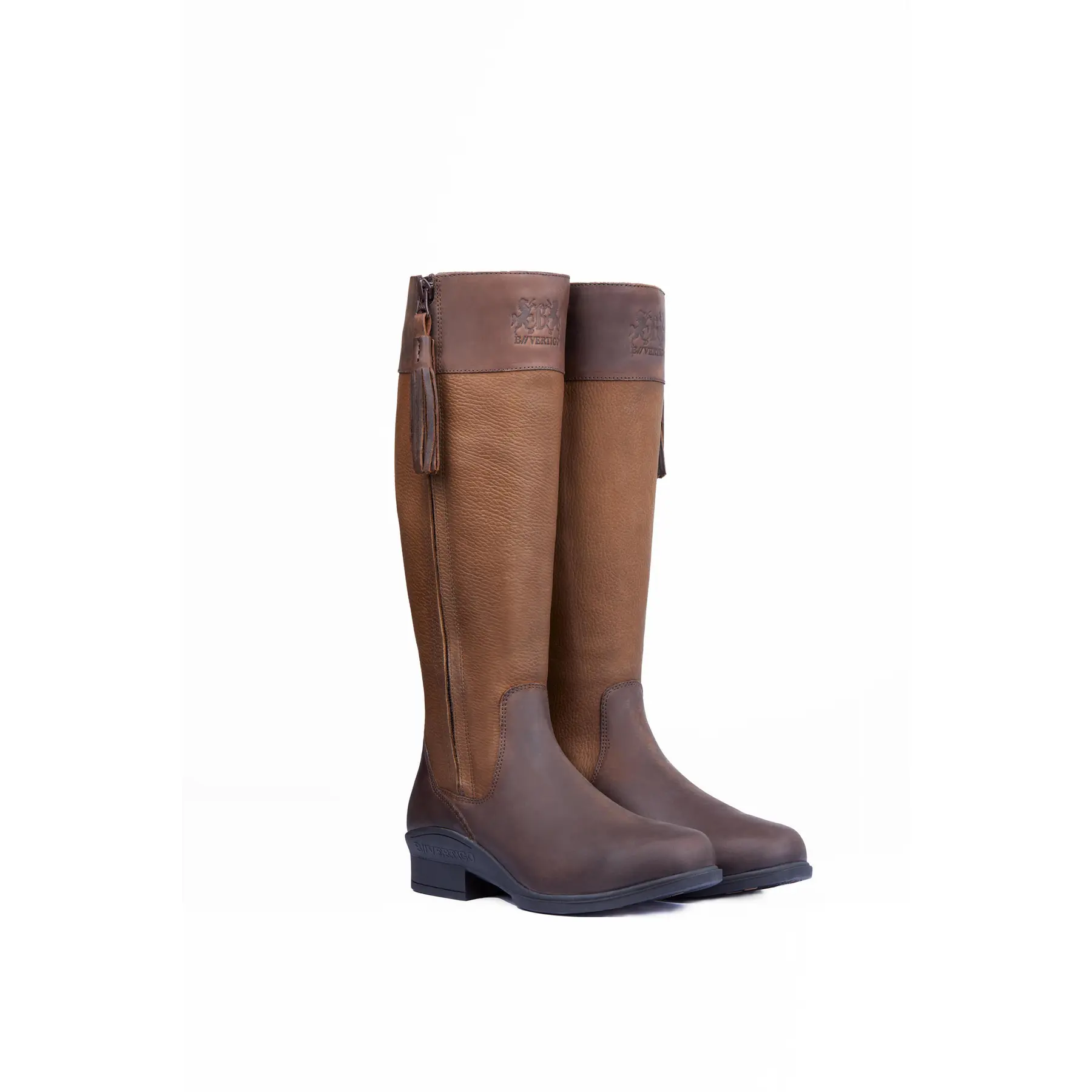 Equestrian Detail: Brown Riding Boots with Tassel Accent Equestrian Detail: Brown Riding Boots with Tassel Accent โ Riding Boots Outfits