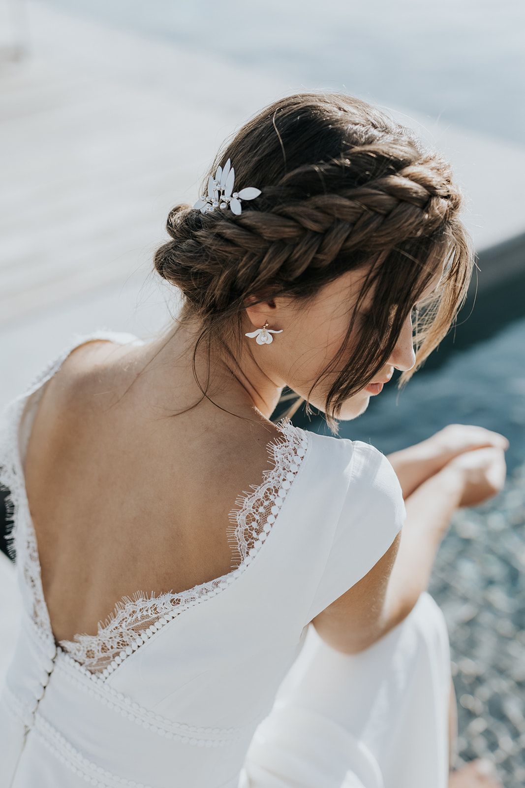 Dark Brown Intricate Braided Updo Dark Brown Intricate Braided Updo β Winter Formal Hairstyles