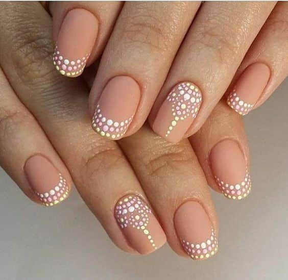 Matte Base Glossy Art Visual Idea Matte Base Glossy Art Visual Idea β Short Winter Acrylic Nails