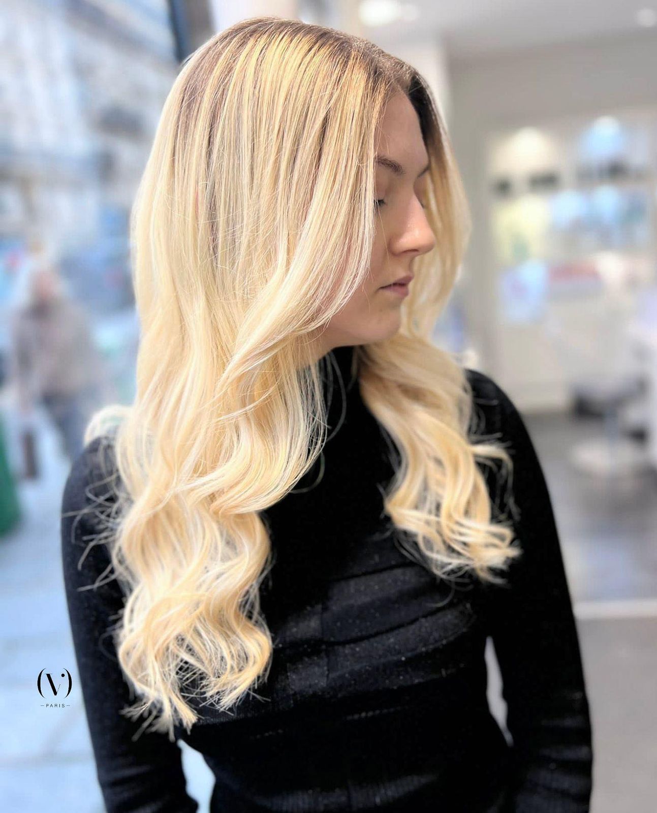 Platinum Blonde With Subtle Root Shadow Visual Idea — Winter Hair Colors for Blondes