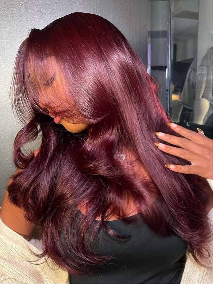 Visual Idea — Dark Winter Hair Colors