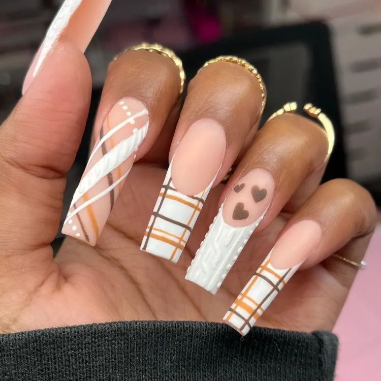 Glossy Visual Idea — Winter Nail Colors for Brown Skin