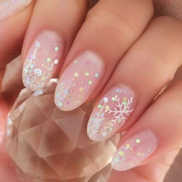 Visual Idea Visual Idea β Sparkly Winter Nails