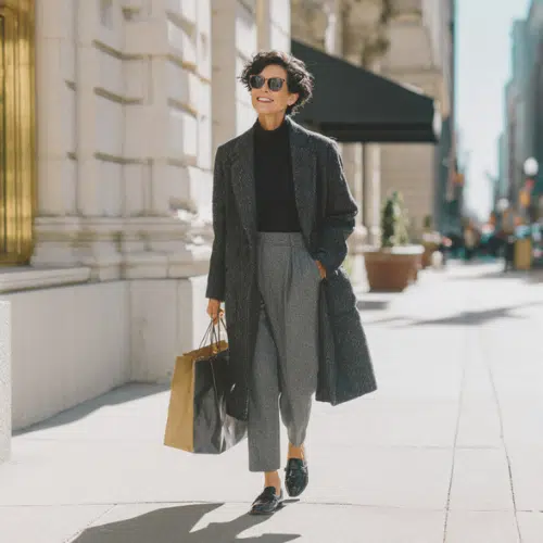 Elegant Grey Wool Coat for Everyday Sophistication Elegant Grey Wool Coat for Everyday Sophistication β Winter Outfits for Women Over 60
