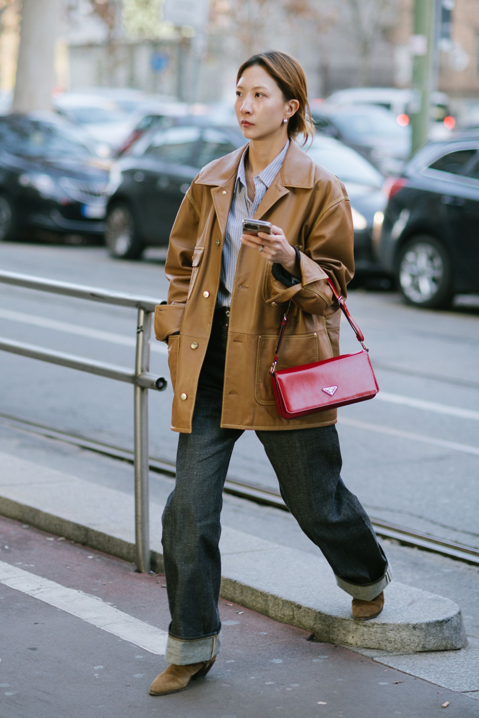 Casual City Outfit Idea — Italy Winter Outfits